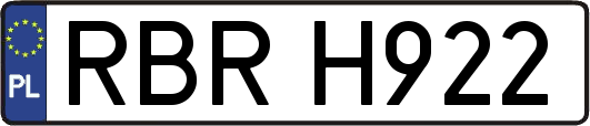 RBRH922