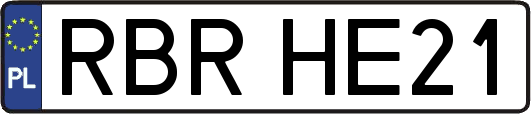 RBRHE21