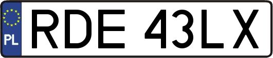 RDE43LX