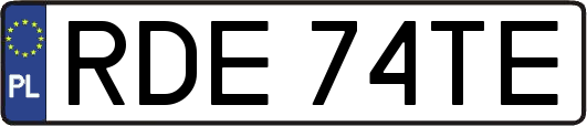 RDE74TE