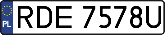 RDE7578U