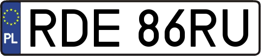 RDE86RU