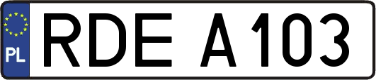 RDEA103