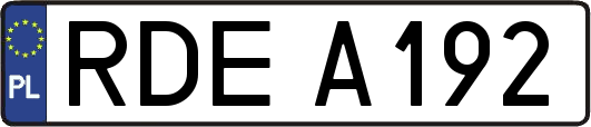 RDEA192
