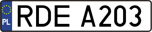 RDEA203