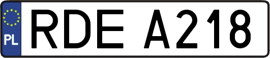 RDEA218