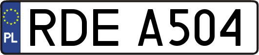 RDEA504