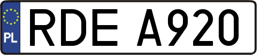 RDEA920