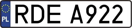 RDEA922