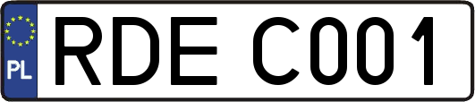 RDEC001