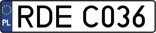 RDEC036