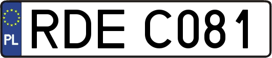 RDEC081