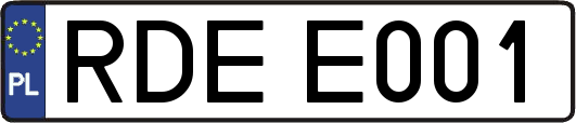 RDEE001