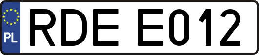 RDEE012