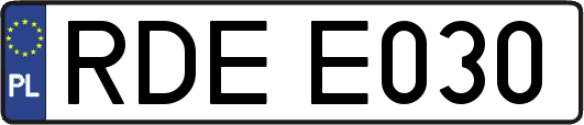 RDEE030
