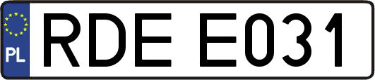 RDEE031