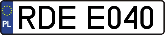 RDEE040