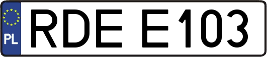 RDEE103