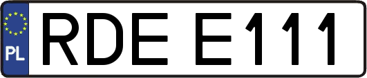 RDEE111
