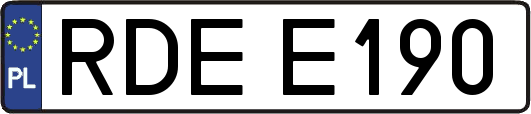 RDEE190