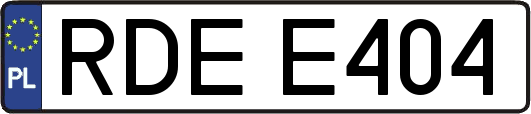 RDEE404