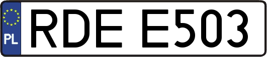 RDEE503