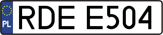 RDEE504