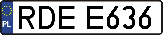 RDEE636