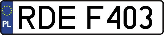 RDEF403