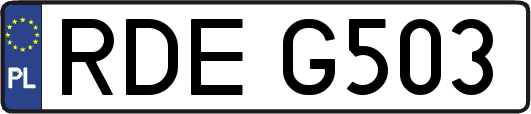 RDEG503