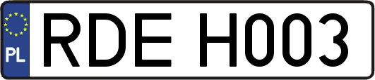 RDEH003