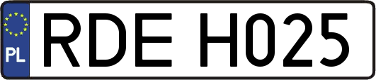 RDEH025
