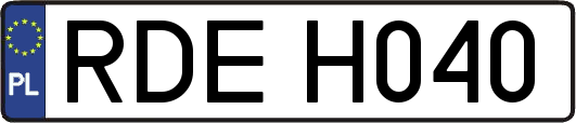 RDEH040