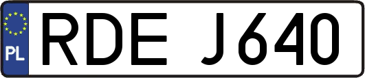 RDEJ640