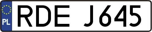 RDEJ645