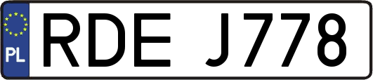 RDEJ778