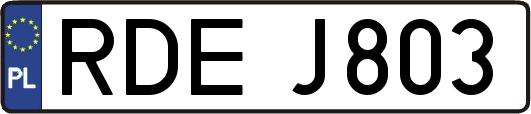 RDEJ803