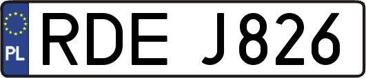 RDEJ826