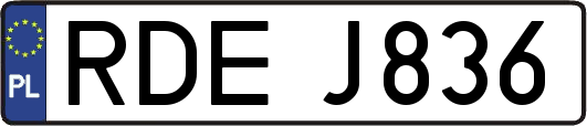 RDEJ836