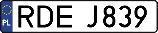 RDEJ839