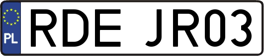 RDEJR03