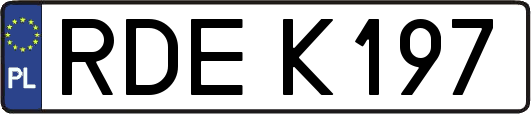 RDEK197