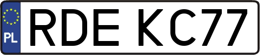 RDEKC77
