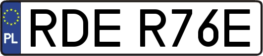 RDER76E