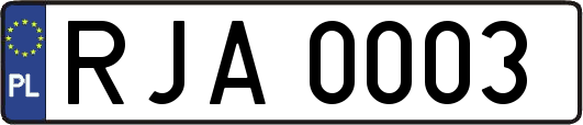 RJA0003