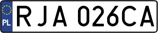 RJA026CA