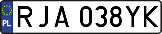 RJA038YK