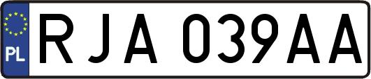 RJA039AA
