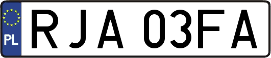 RJA03FA