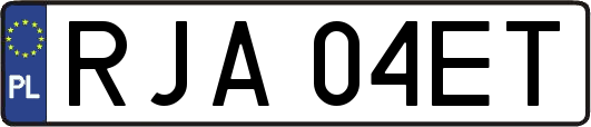 RJA04ET